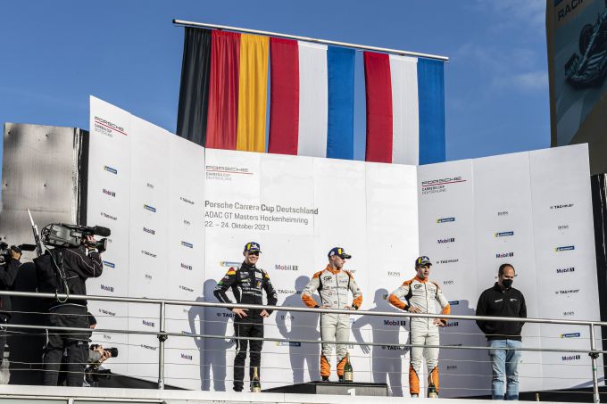 podium Porsche Carrera Cup Deutschland
