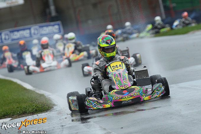 Dréke Janssen ijzersterk naar podium