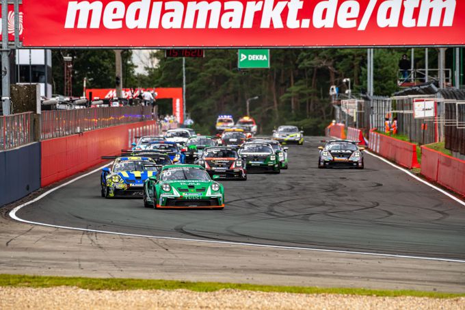 Huub van Eijndhoven Porsche start Circuit Zolder