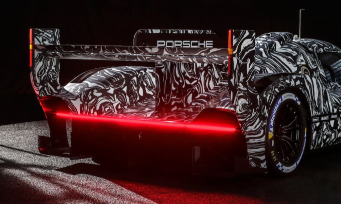 Porsche onthult de eerste foto's van de nieuwe LMDh-bolide