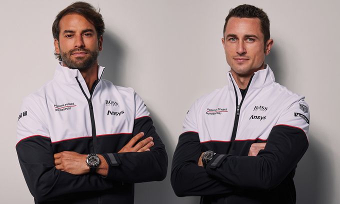 Felipe Nasr en Dane Cameron