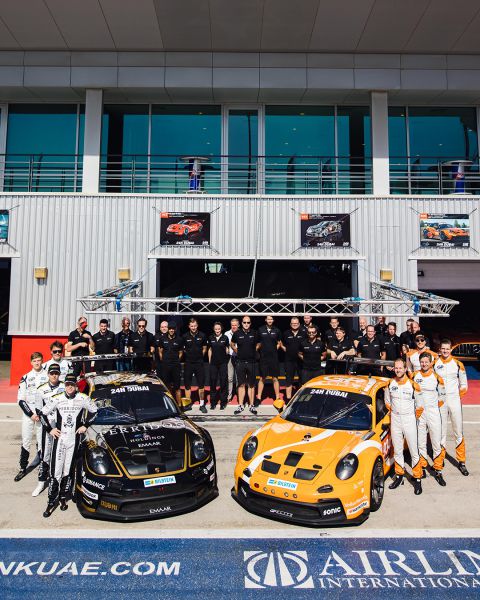 24H DUBAI 2022 Team GP Elite Porsche een twee overwinning 16