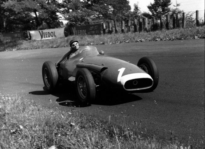 Maserati met Juan Manuel Fangio Wereldkampioenschap F1 1957