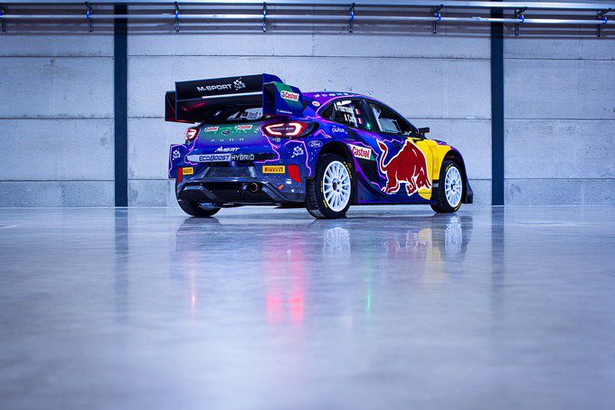 WRC M Sport Ford Puma Hybrid Rally1-auto
