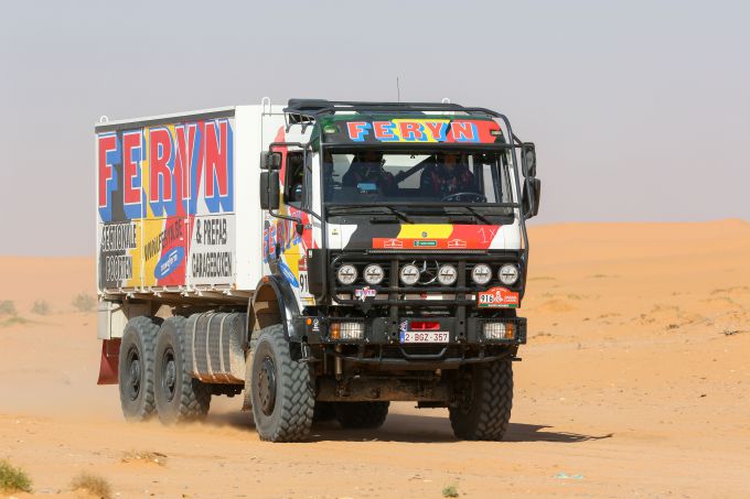 Vrachtwagen Tom De Leeuw, Cédric Feryn, Bjorn Burgelman