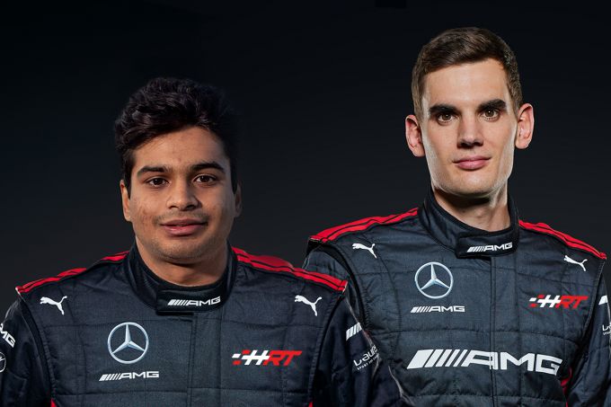 Arjun-Maini-und-Luca-Stolz-HRT-Haupt-Racing-Team-DTM-2022