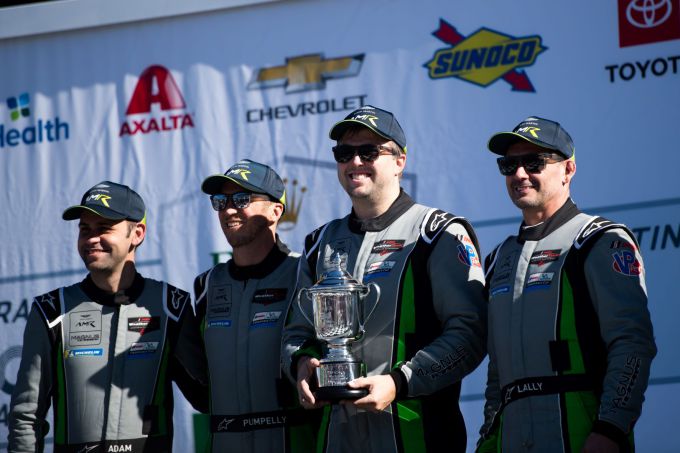 24H Daytona 2022 Aston Martin podium
