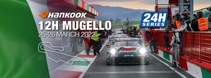 24H SERIES powered by Hankook Mugello event poster