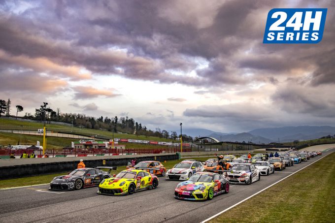 24H SERIES powered by Hankook startopstelling Mugello