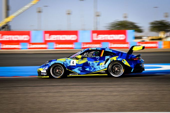 Porsche Sprint Challenge Middle East Team GP Elite Soren Spreng actie