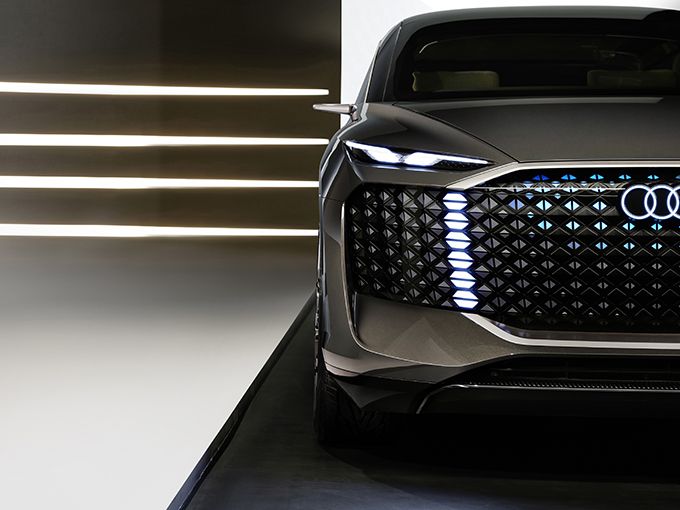 Audi light front