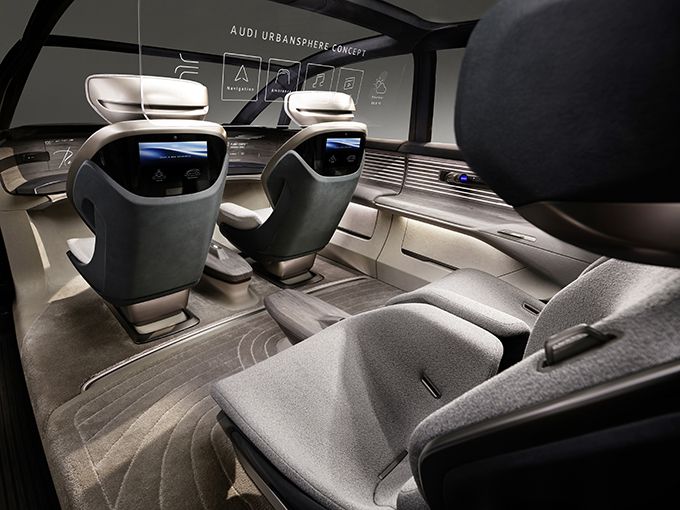 Audi interior
