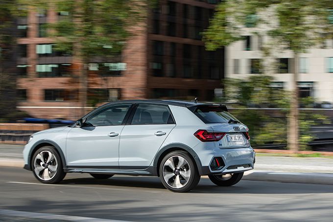 Audi A1 Grey Rear