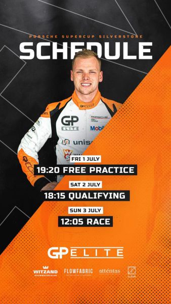 Larry Ten Voorde tijdschema Silverstone