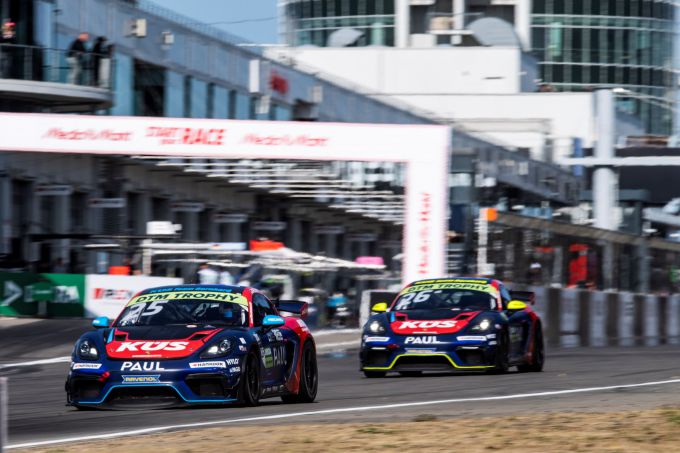 DTM Trophy Nürburgring strijd KUS Porsches