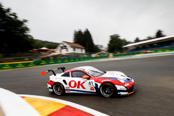 Porsche Mobil 1 Supercup. Op het Circuit de Spa-Francorchamps Willem_Meijer_Nr41_actie