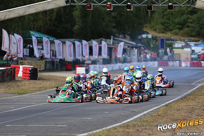 Start Rotax Max Senior Jens van der Heijden