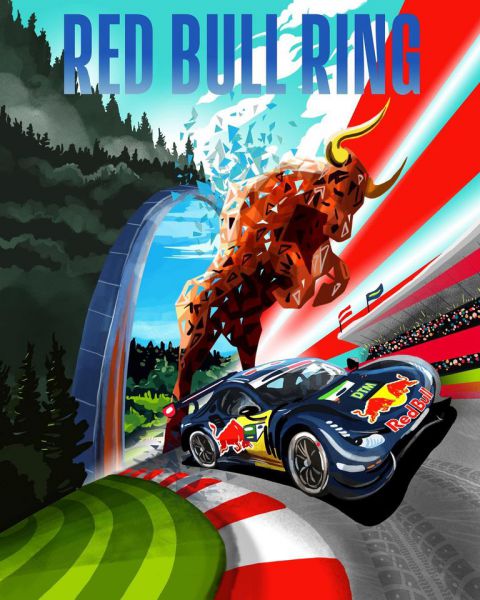 DTM Red Bull Ring powered by REMUS van 23 tot 25 september event poster
