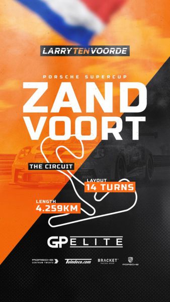 Porsche Mobil 1 Supercup Dutch Grand Prix Circuit Zandvoort