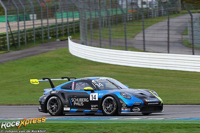 Porsche Carrera Cup Duitsland Hockenheim M. Schuring RX foto Johann van de Kerkhof