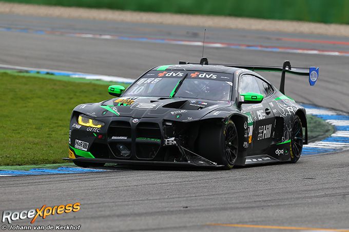 ADAC GT Masters Hockenheimring schade voor de Schubert-BMW RX foto Johann van de Kerkhof