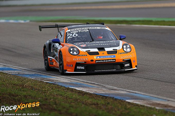 Porsche Carrera Cup Duitsland Hockenheim J. van Kuijk RX foto Johann van de Kerkhof