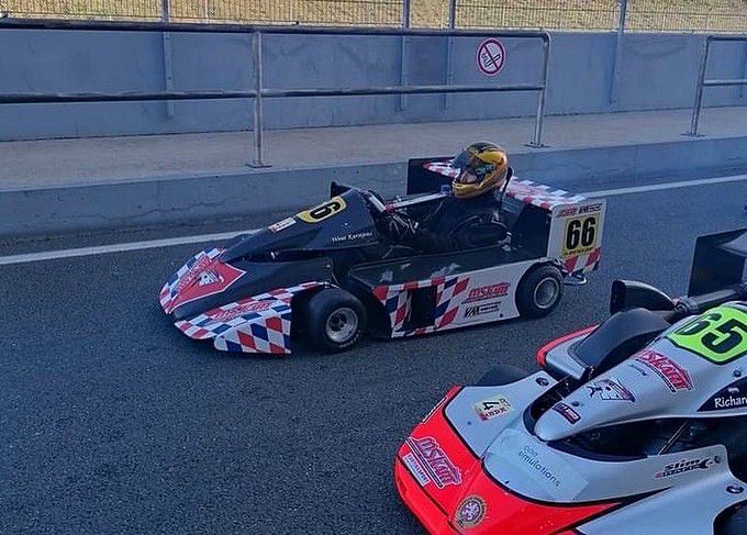 Rob Lucassen superkart Oschersleben