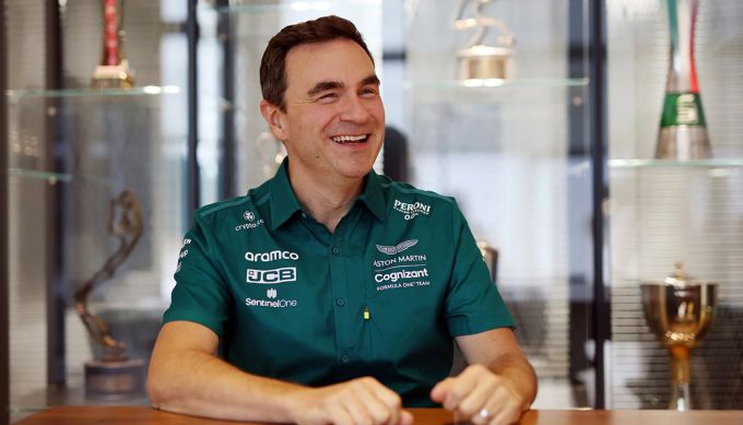 Aston Martin op weg naar de top 3 Dan Fallowsnull