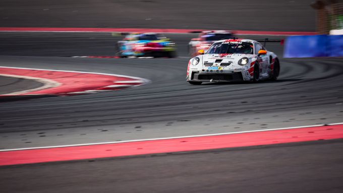 24H Dubai 2023 Nr962 Porsche Larry Ten Voorde winnaar 992-divisie