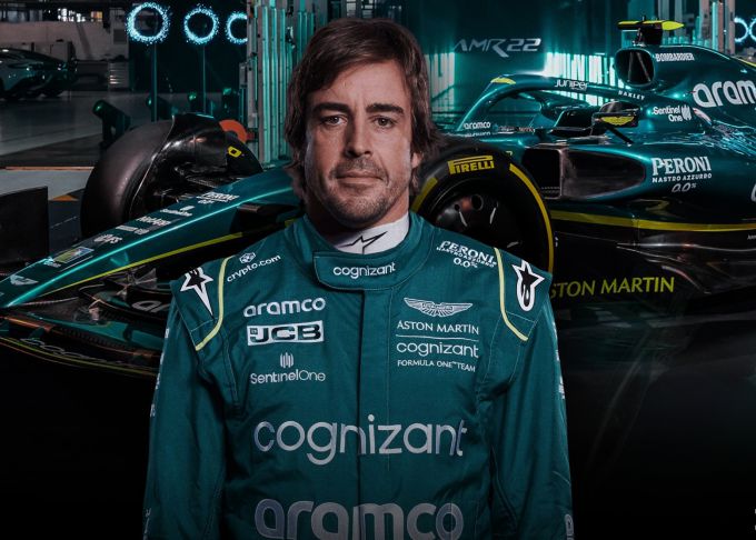 Aston Martin op weg naar de top 4 Fernando Alonso