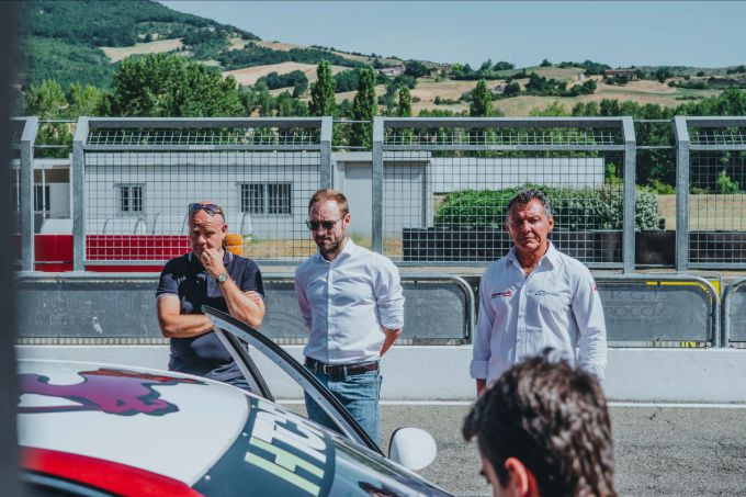 Romeo Ferraris Alfa Romeo Giulietta TCR 100% elektrisch foto 5
