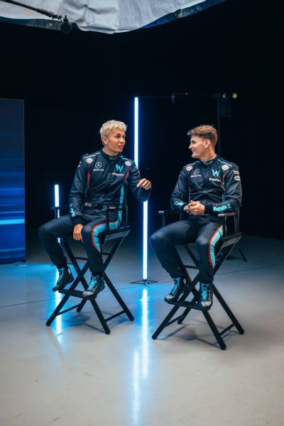 Alexander Albon en Logan Sargeant