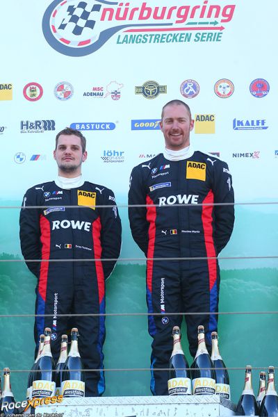 Dries Vanthoor en Maxime Martin van ROWE RACING