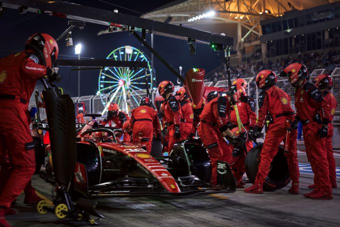 Ferrari pitstop Bahrein 2023