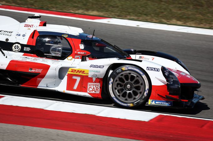 WEC 6 Hours of Portimão 2023 Toyota_Nr7_actie