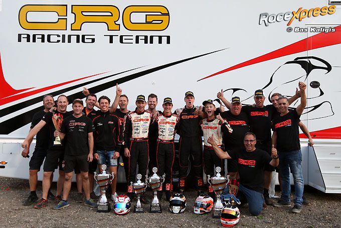 Karting Max Tubben en Max Weering en CRG