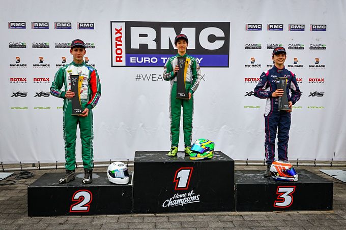 Mateja Radenkovic podium RMC Euro Series