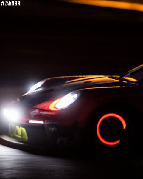 ADAC TotalEnergies 24h Nurburgring 2023 oplichtende remschijven