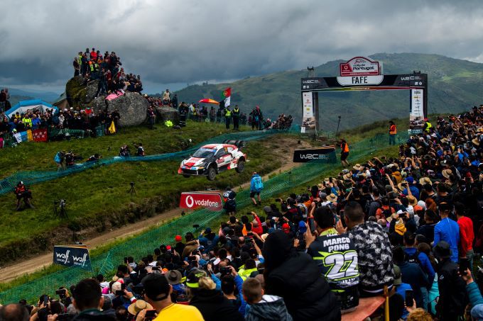 Rally de Portugal Elfyn Evans Toyota