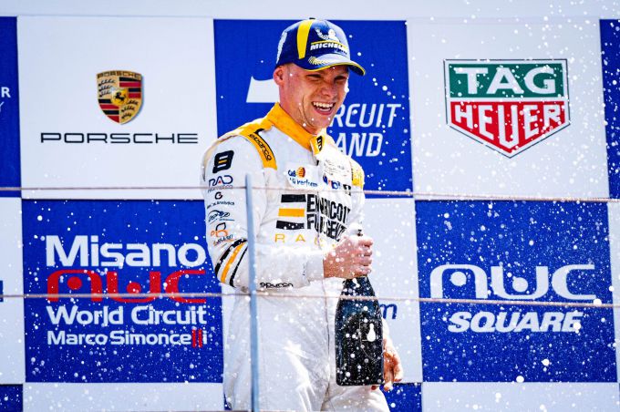 Porsche Carrera Cup Italia Larry ten Voorde @ Misano foto 4