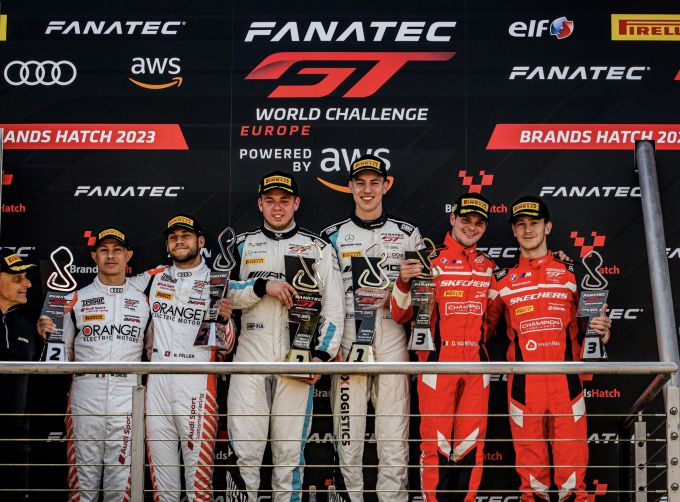 2023 Fanatec GT Europe Sprint Cup Brands Hatch foto 2