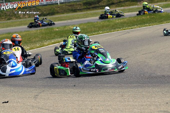 Roan Boerema racet naar podium in GK4