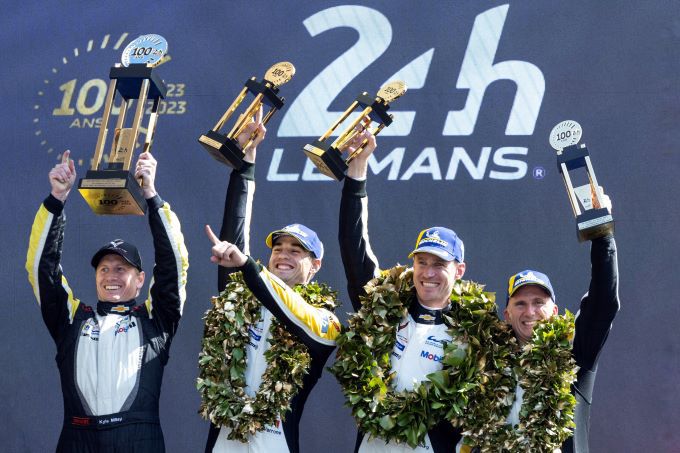 24H Le Mans2023 Corvette winnaar GTE Am foto 1