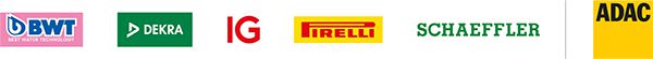 DTM balk seriesponsorlogos