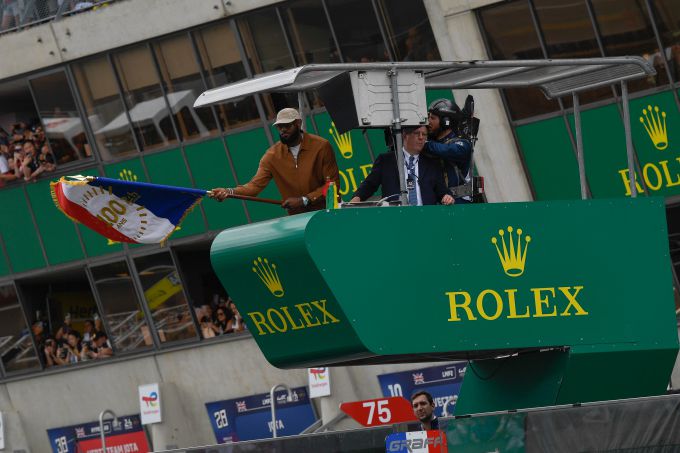 24H Le Mans 2023 Lebron James startvlag