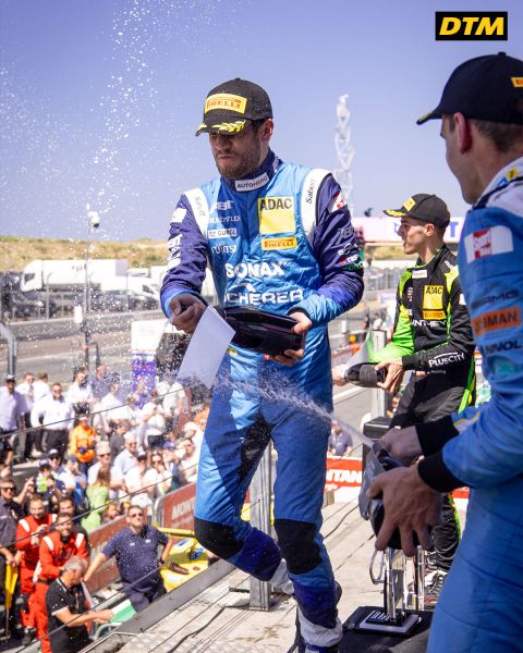 DTM Zandvoort Ricardo Feller racewinnaar Race 2 zondag podium