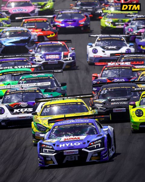 DTM Zandvoort Ricardo Feller racewinnaar Race 2 zondag voert veld aan