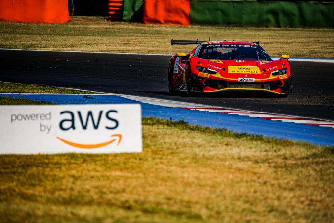 Fanatec GT Europe Sprint Cup Misano Ferrari front