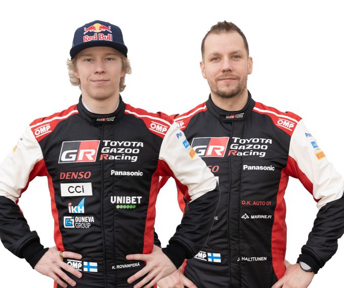 Rally Estonia 2023 Kalle_Rovanpera Jonne Halttunen