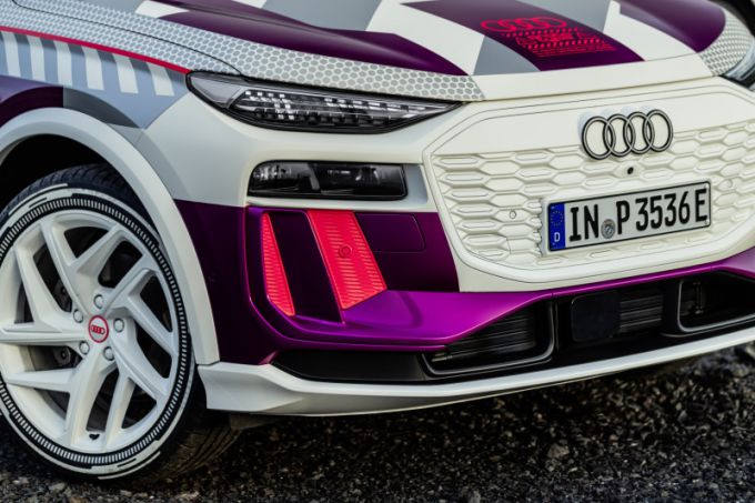 Nieuwe Audi Q6 e-tron: licht komt tot leven